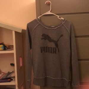 A new puma sweatshirt